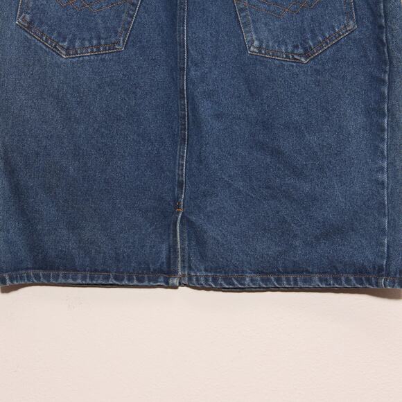 Vintage Gitano Denim Jean Pencil Skirt Size 13/14 100% cotton - Picture 6 of 8